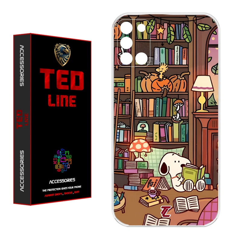 کاور تدلاین طرح اسنوپی کد 1218 مناسب برای گوشی موبایل سامسونگ Galaxy A31