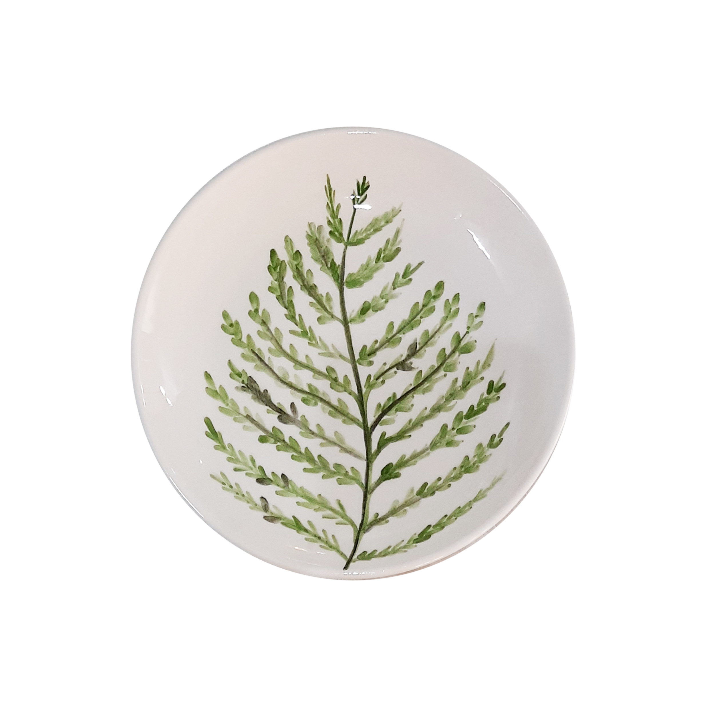 بشقاب سرامیکی مدل برگ کد BM8 مجموعه 4 عددی