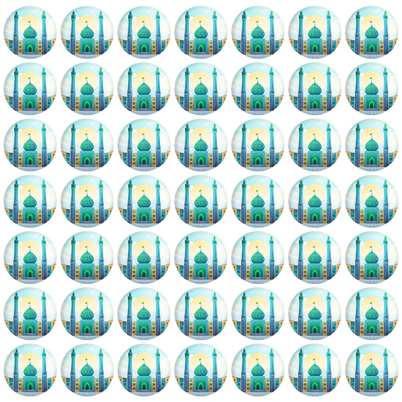  مگنت خندالو طرح کودکانه میلاد امام زمان نیمه شعبان کد 25535 بسته 49 عددی