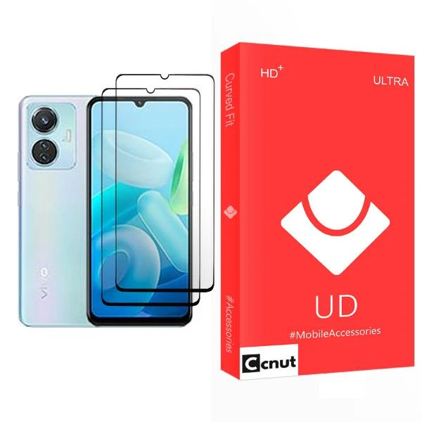 محافظ صفحه نمایش سرامیکی کوکونات مدل UD Glass2 مناسب برای گوشی موبایل ویوو Y55 بسته دو عددی