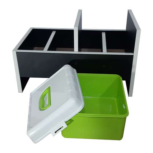 جعبه نظم دهنده صندوق عقب خودرو مدل 52cm مجموعه دو عددی