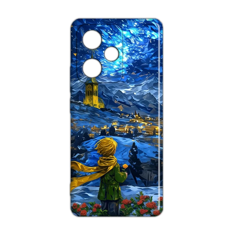 کاور مدل شازده کوچولو کد 349 مناسب برای گوشی موبایل شیائومی Redmi 13