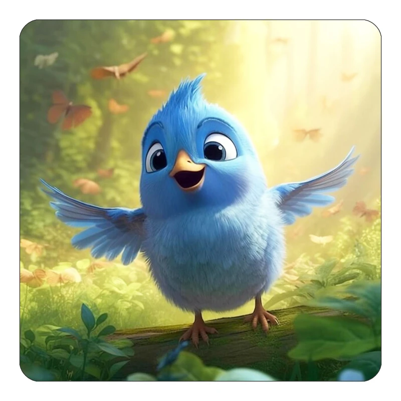 مگنت کاکتی طرح حیوانات کارتونی مدل mp28773