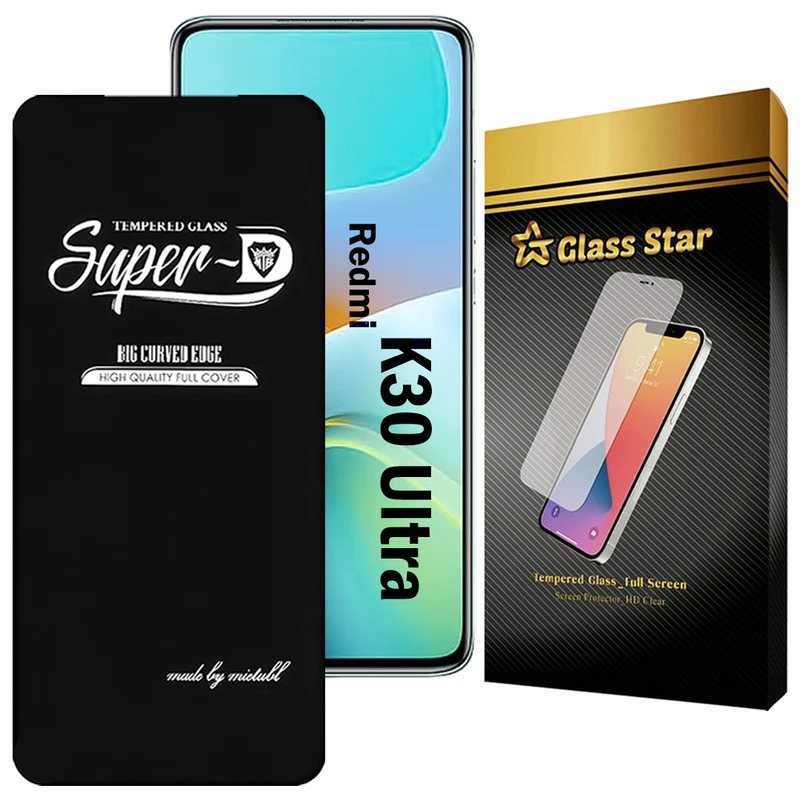 محافظ صفحه نمایش گلس استار مدل SUPERDNS مناسب برای گوشی موبایل شیائومی Redmi K30 Ultra  