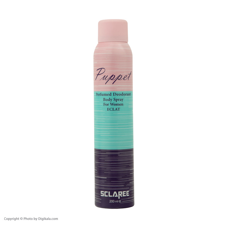 ادو پرفیوم زنانه اسکلاره مدل Puppet حجم 85 میلی لیتر به همراه اسپری زنانه مدل Puppet حجم 200 میلی لیتر