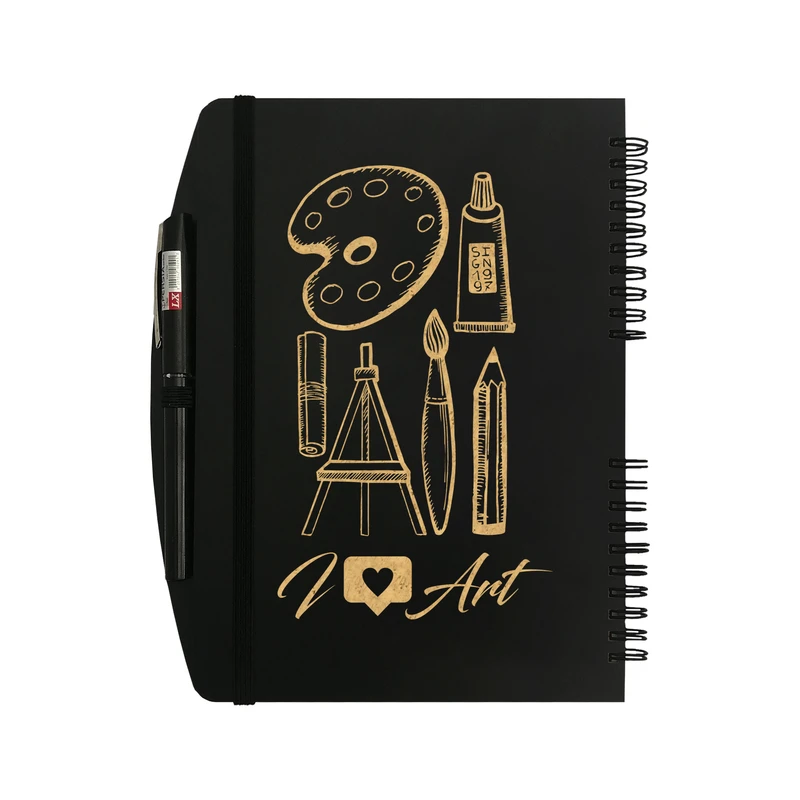  دفتر 60 برگ بنی دکو مدل 57 به همراه خودکار