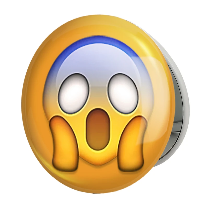 آینه جیبی خندالو طرح ایموجی مدل تاشو کد 24698 