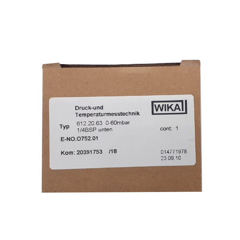 گیج فشار ویکا مدل  60mbar-6cm