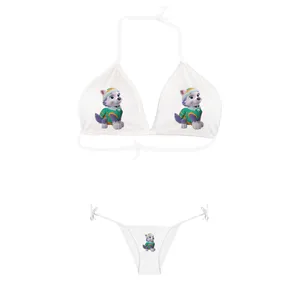 ست شورت و سوتین زنانه مدل سگ کد 7 MM