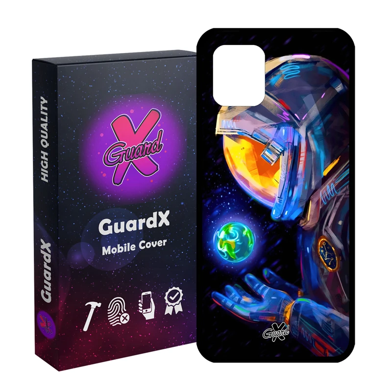 کاور گارد ایکس طرح فضانورد مدل Glass10496 مناسب برای گوشی موبایل سامسونگ Galaxy Note 10 Lite / A81