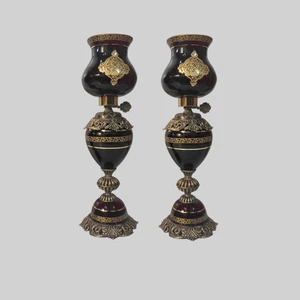 شمعدان کریستال سازان کد SH1300 بسته دو عددی