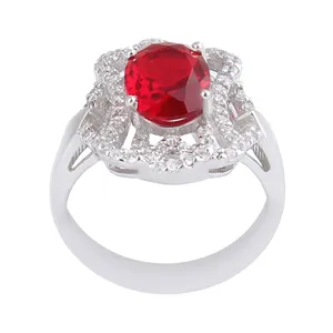 انگشتر نقره زنانه بازرگانی میلادی مدل سنگ کوارتز کد AWR_1104