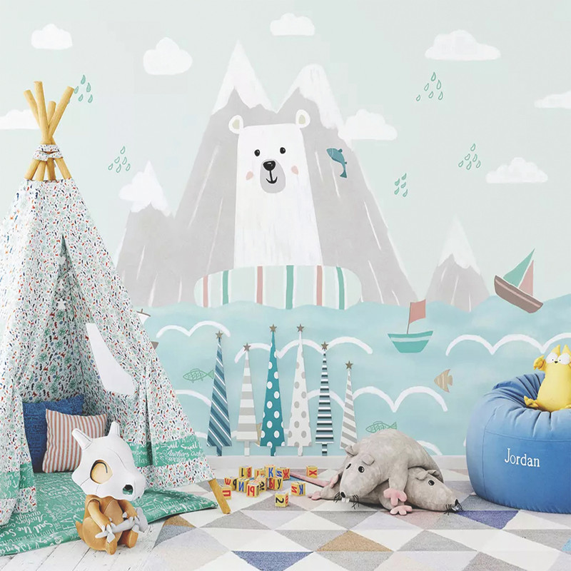 پوستر دیواری اتاق کودک مدل 3043