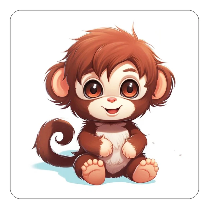 مگنت کاکتی طرح حیوانات کارتونی مدل mp28264