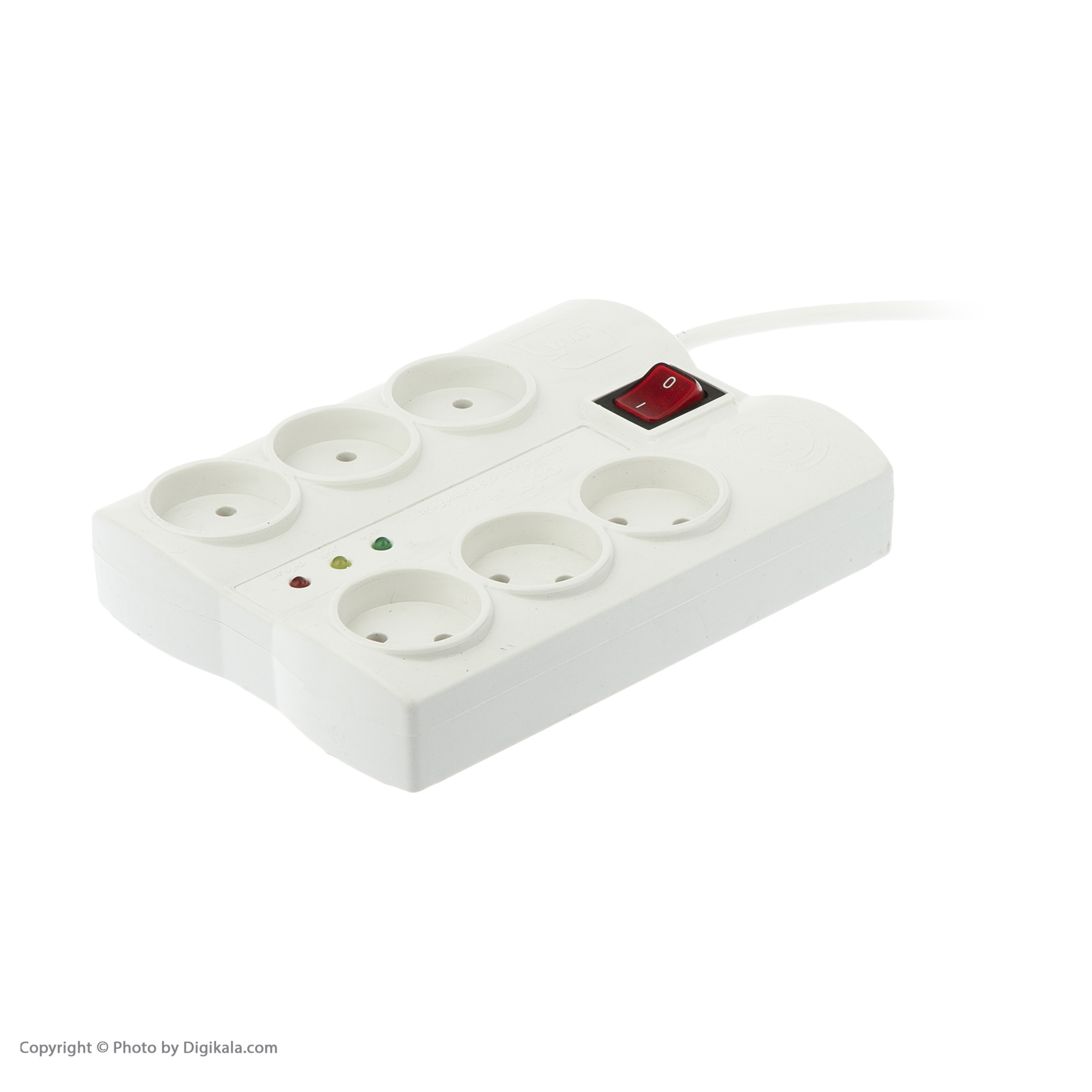 چندراهی برق و محافظ ولتاژ کاوه مدل KCP26352J چندراهی برق و محافظ ولتاژ کاوه مدل KCP26352J