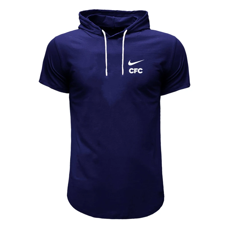 تی شرت کلاه دار آستین کوتاه مردانه مدل 8902