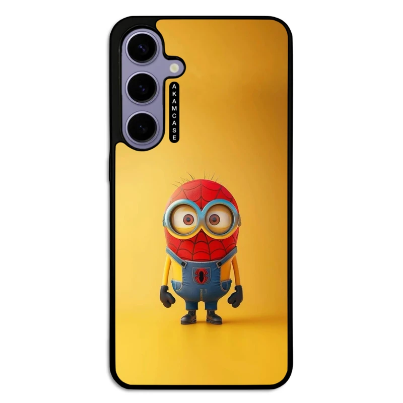 کاور آکام مدل AMC-WSGS24P-MINIONS7 مناسب برای گوشی موبایل سامسونگ Galaxy S24 Plus