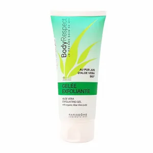 ژل لایه بردار پوست بادی رسپکت مدل ALOE VERA حجم ۱۰۰ میلی لیتر