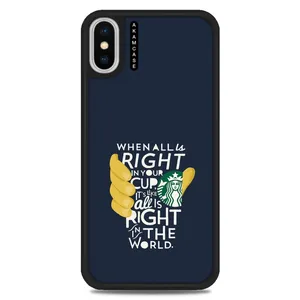 AKAM AMC-WAX-STARBUCKS-31 Cover For Apple iPhone X/Xs