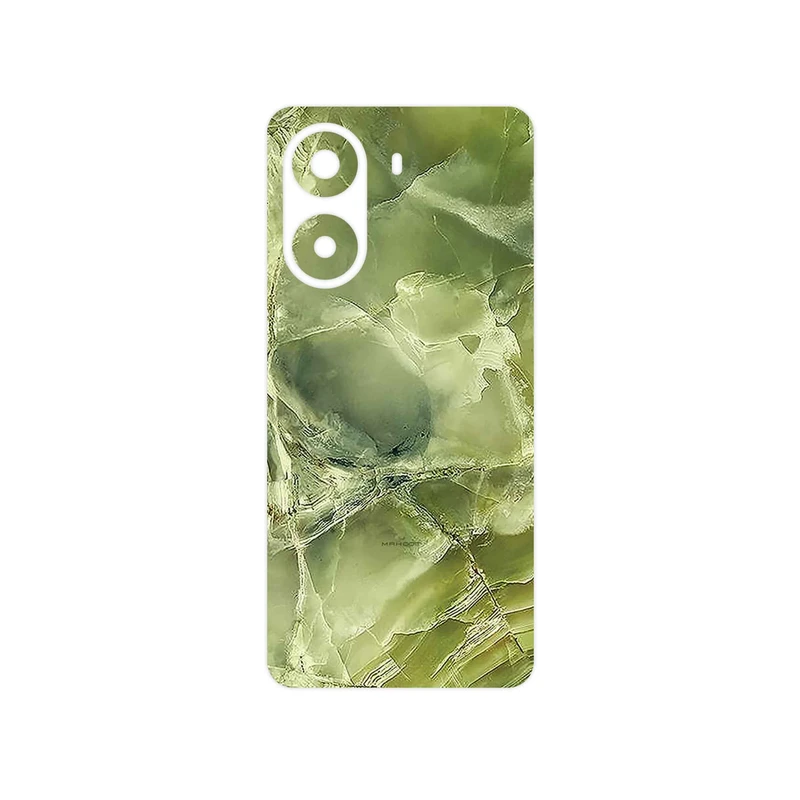برچسب پوششی ماهوت مدل Green_Crystal_Marble مناسب برای گوشی موبایل شیائومی Poco X7 Pro