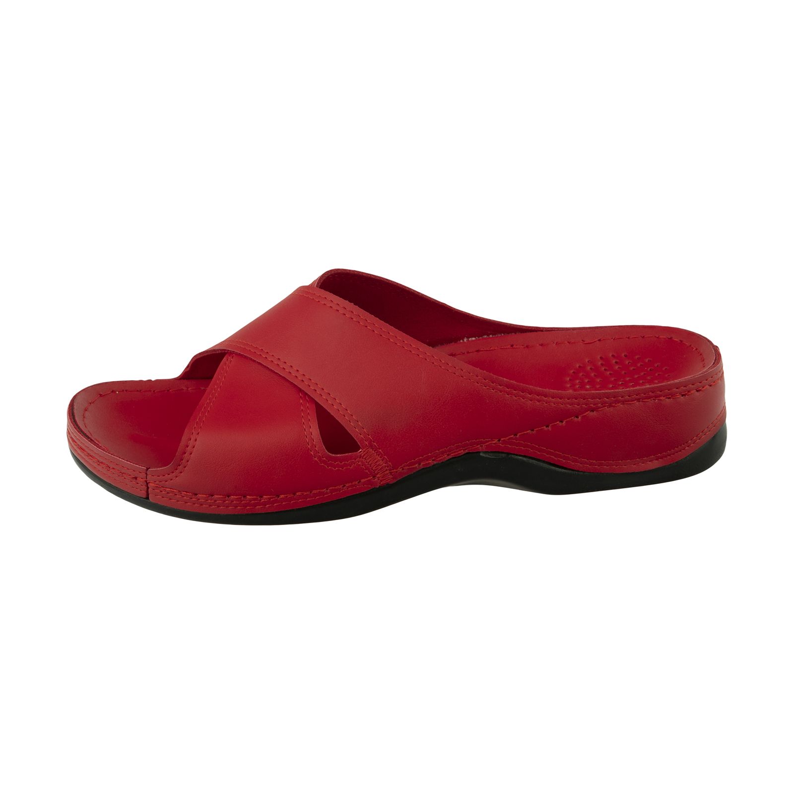 دمپایی زنانه کفش آویده کد av-0304506 رنگ قرمز