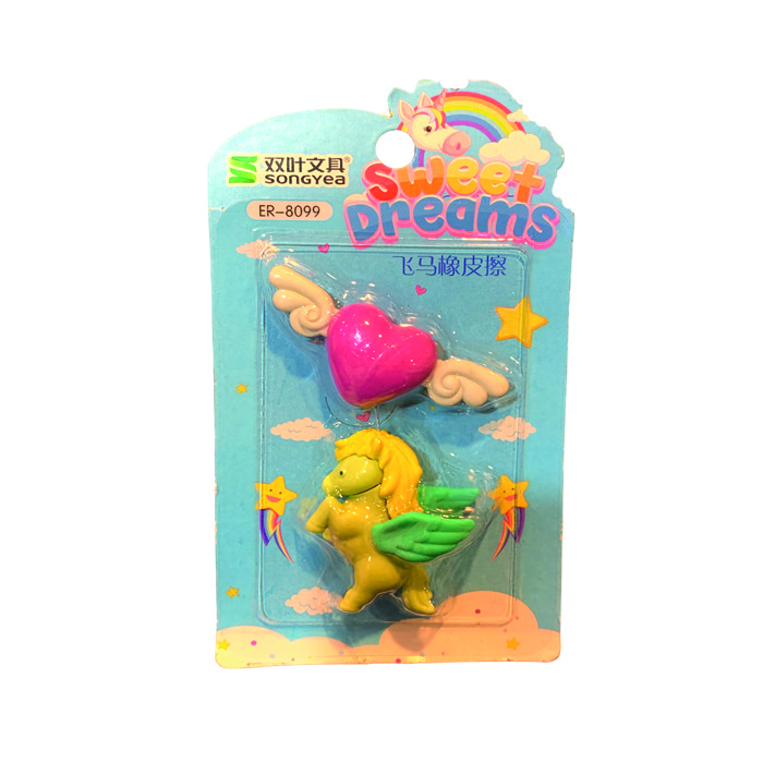 پاک کن مدل فانتزی بسته 2 عددی