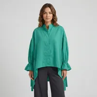 تونیک زنانه نخی مدل سرآستین کش msj collection