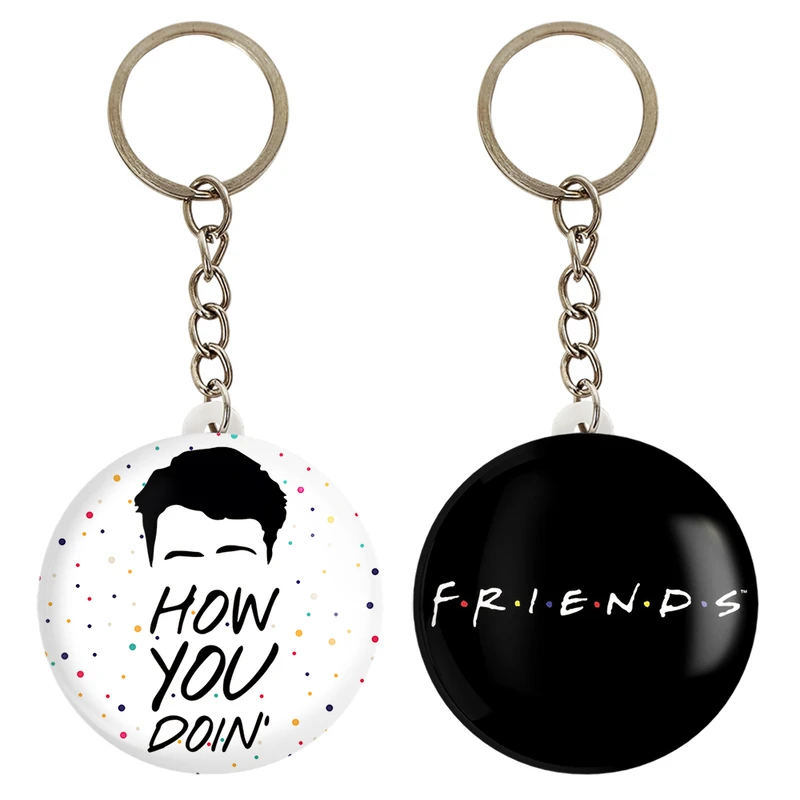 جاکلیدی خندالو مدل سریال فرندز کد 31463147 مجموعه 2 عددی