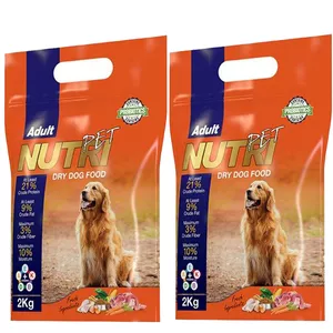 غذای خشک سگ نوتری پت مدل Adult 21Percent Probiotic وزن 4 کیلوگرم بسته 2 عددی