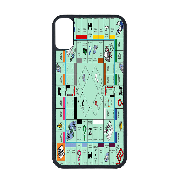کاور طرح بازی مونوپولی مناسب برای گوشی موبایل اپل iphone xs max