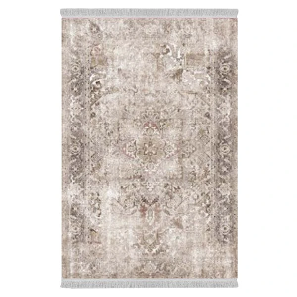 فرش پارچه‌ای دفه مدل فرشینه طرح مدرن  کد 8241