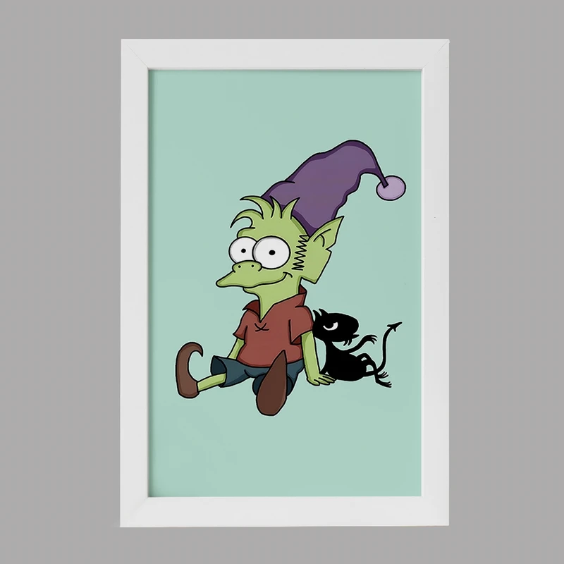 تابلو خندالو مدل الفوی انیمه طلسم شدگان کد F4028