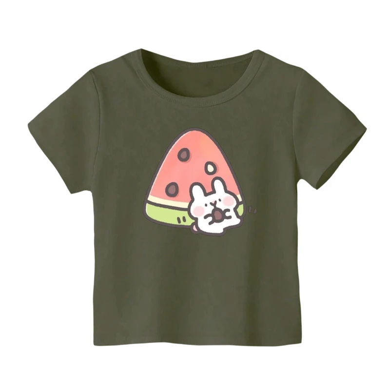 تی شرت آستین کوتاه بچگانه مدل خرگوش یلدایی کد 5
