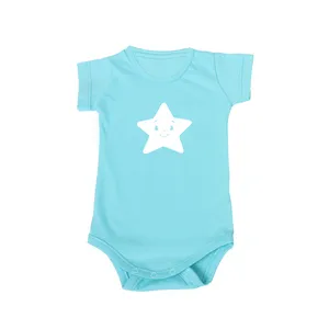 بادی آستین کوتاه نوزادی مدل ستاره کد star-b-2