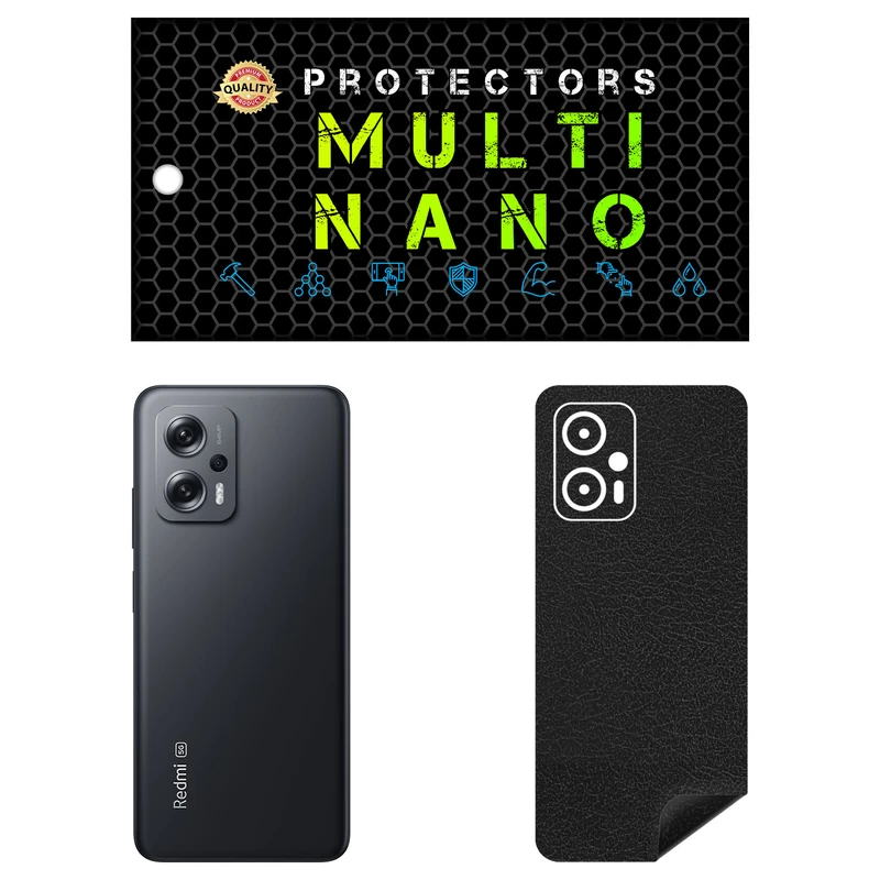 برچسب پوششی مولتی نانو طرح چرم مدل X-F1L مناسب برای گوشی موبایل شیائومی Redmi K50i