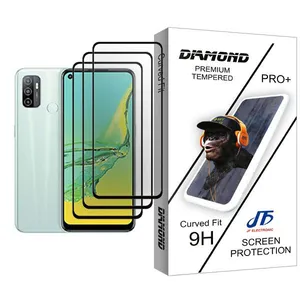 JF Diamond Glass MIX003 Screen Protector For Oppo A33 (2020) Pack Of 3