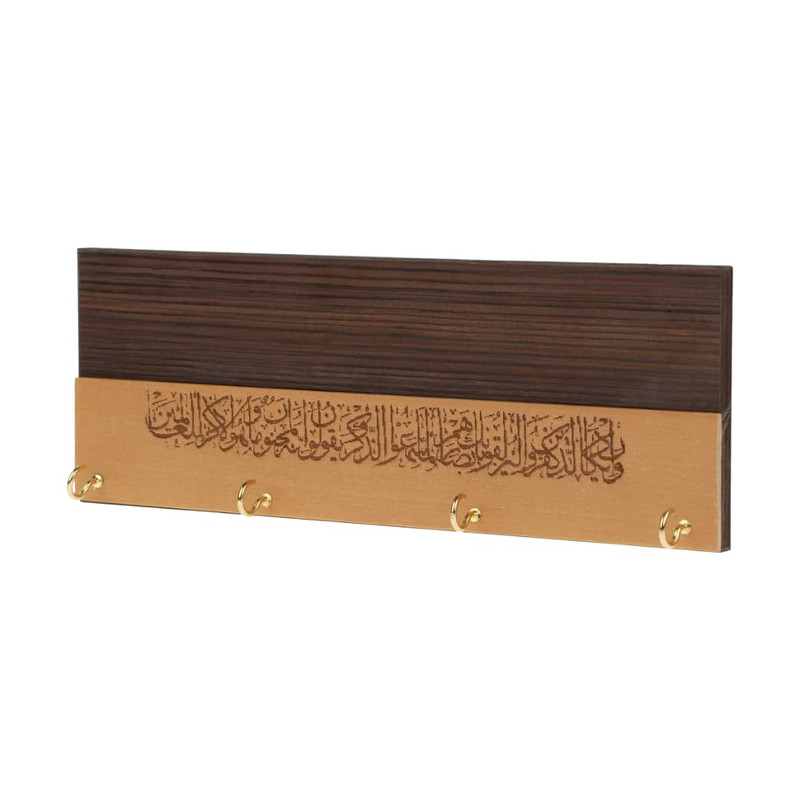 جا کلیدی چوبی مدل دیواری کد  0098