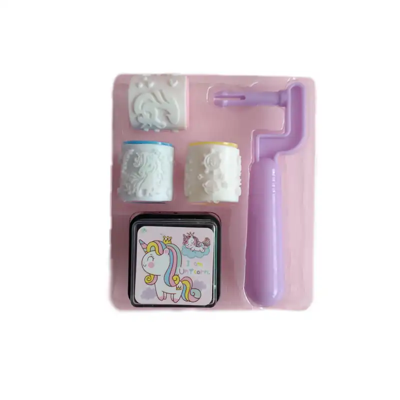 مهر مدل غلطکی اسب شاخدار مجموعه 3 عددی