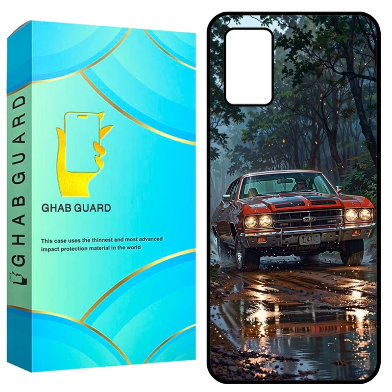 کاور قاب گارد طرح ماشین مدل GCHPA03S مناسب برای گوشی موبایل سامسونگ Galaxy A02s / M02s / A03s / F02s