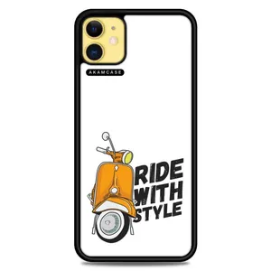 AKAM AMC-WA11-MOTORCYCLE-5 Cover For Apple iPhone 11