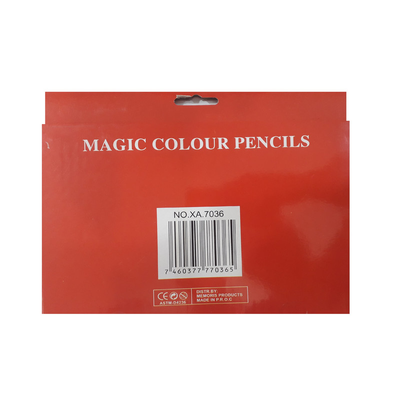 مداد رنگی 36 رنگ مجیک مدل school 36color کد 007