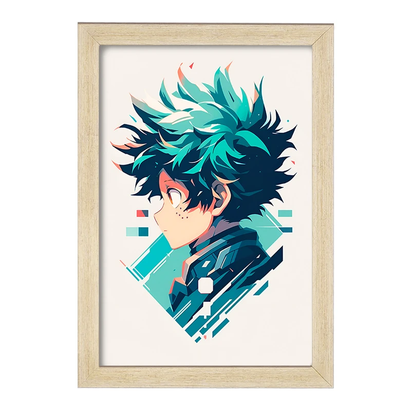 تابلو خندالو مدل انیمه آکادمی قهرمان من کد F5634