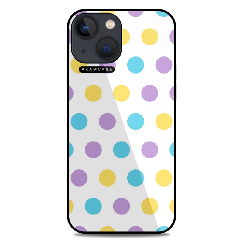 کاور آکام مدل AMC-WA13M-PASTEL PATTERN6 مناسب برای گوشی موبایل اپل iPhone 13 Mini