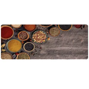   پادری مدل عریض جلوسینکی طرح آشپزخانه  ادویه کد L6-610 سایز 46x109 سانتی متر