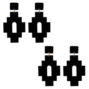 گوشواره زنانه هانستو مدل E2-070 مجموعه دو عدددی