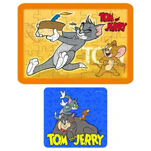 پازل 55 تكه انتشارات فرشتگان مدل تام و جری مجموعه 2 عددی