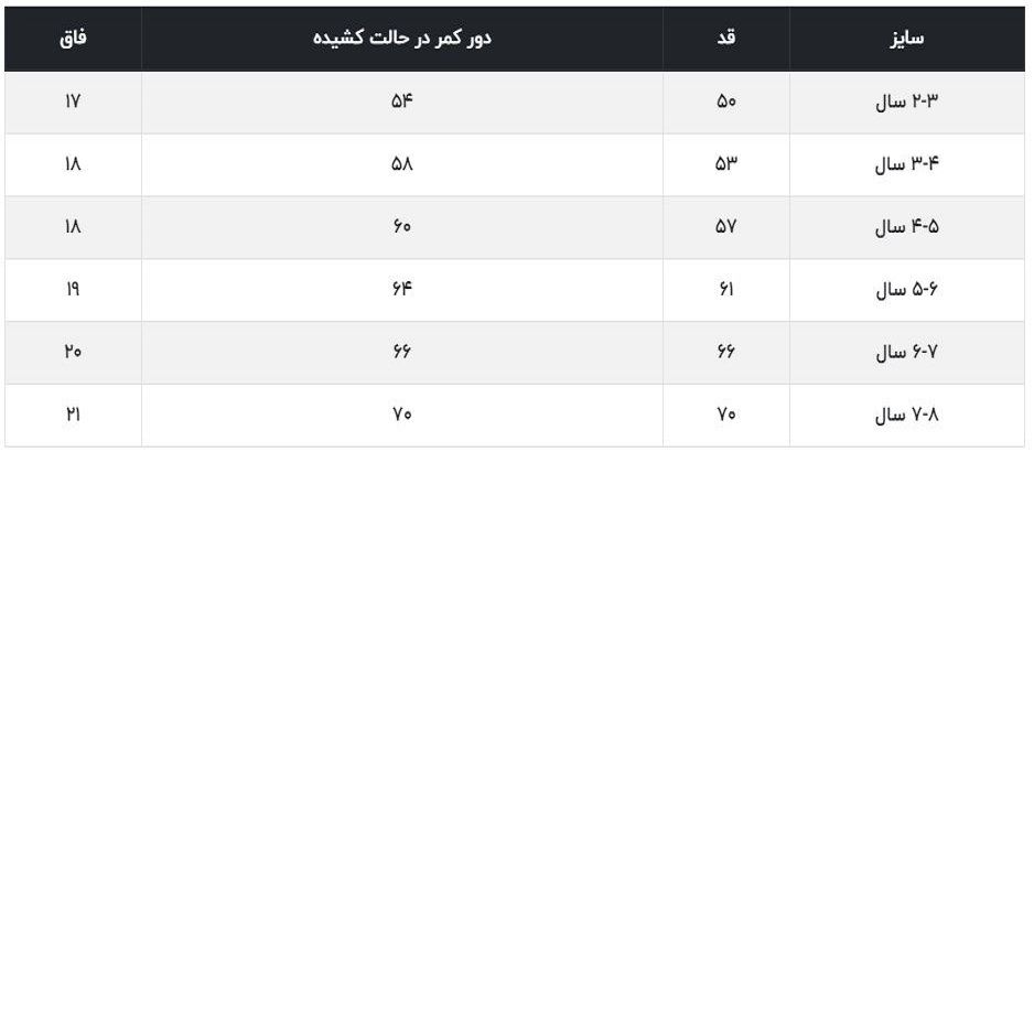 شلوار بچگانه جی بی جو مدل دمپا گتر دار  کد 6209 -  - 5
