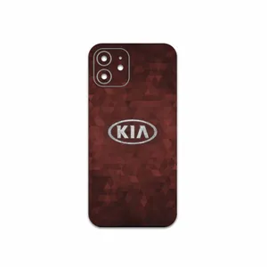 MAHOOT KIA-Logo Cover Sticker for Apple iPhone 12