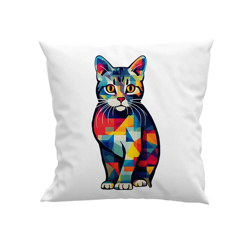 کوسن پاد آفرین مدل گربه فانتزی کد DKK757