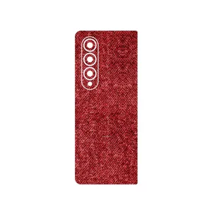 MAHOOT Fabric Texture 4 Cover Sticker for Samsung Galaxy Z Fold4